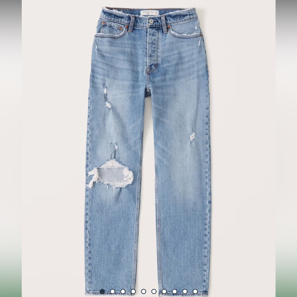 Abercrombie & Fitch High Rise Dad Jean